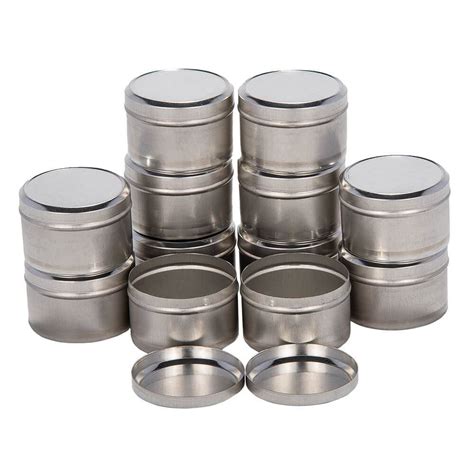 metal sample containers